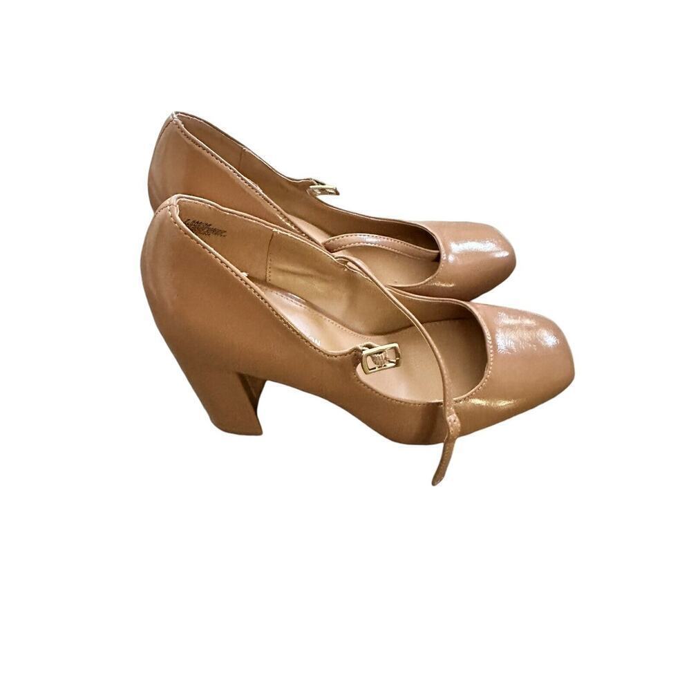 BCBGeneration Women's Dannie Mary Jane Platform Pumps - Tan - Size 7.5 - New - Picture 3 of 11